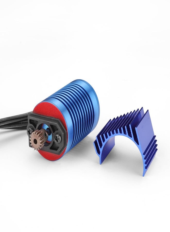 HAIBOXING 1/12TH Scale RC Car Spare Parts Brushless Motor with Motor Pinion and Motor Heatsink T2308 Apply to 2997A (T2501 & T2705) - Image 3